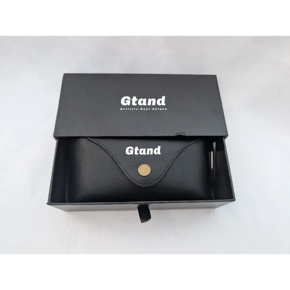 Gtand GT115 Sunglasses Black/Gold 64-18-145‎ case dustbag accessories
